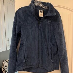 The North Face Women's Dark Blue Teddy Jacket